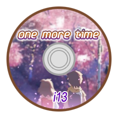 〈one more time〉封面